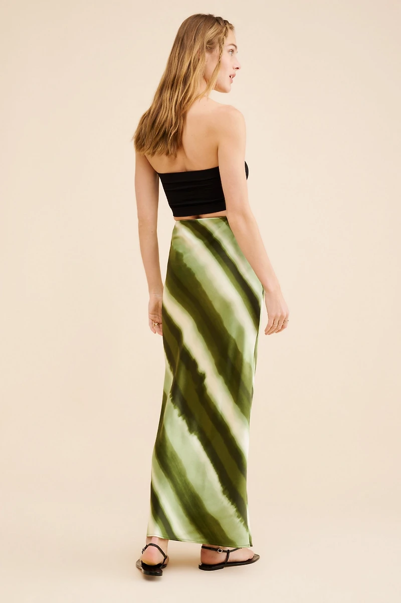 4th & Reckless Willow Satin Skirt