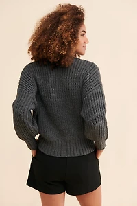 Deep-V Cardigan
