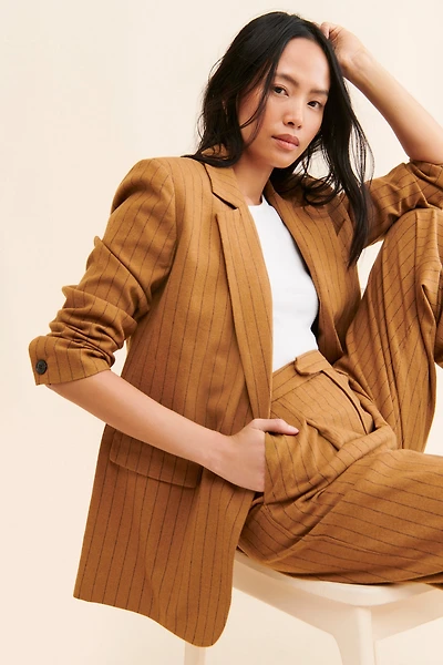 Madewell Bella Pinstripe Blazer