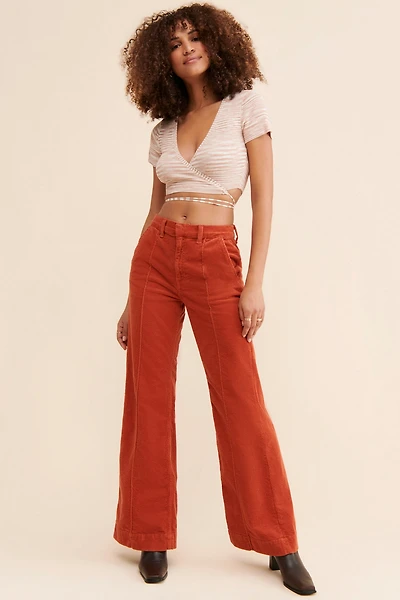 ASKK Pintuck Corduroy Trousers