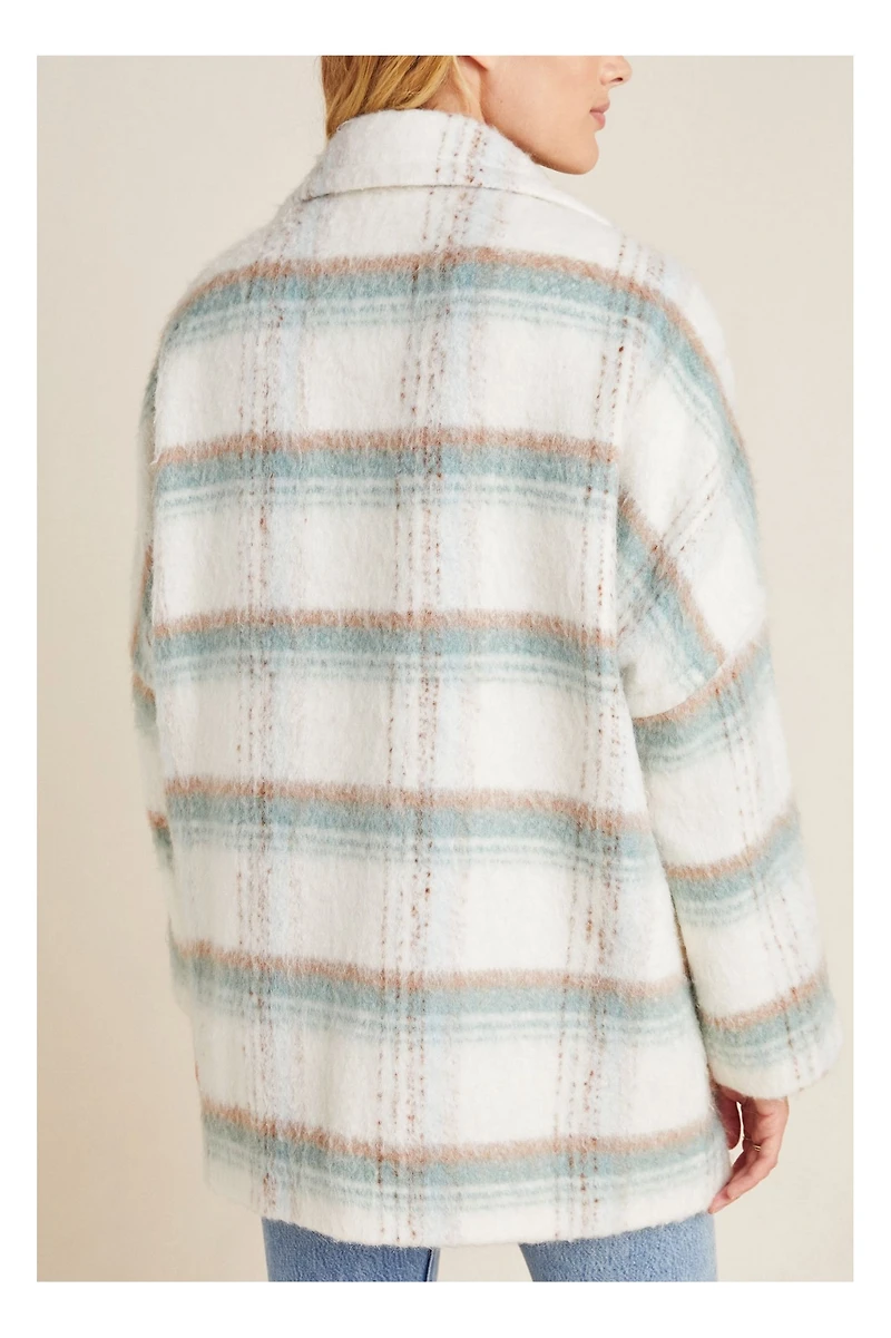 Elsa Plaid Coat