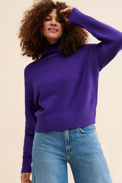 RD Style Pullover Turtleneck Sweater