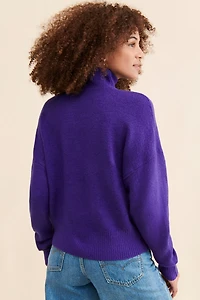 RD Style Pullover Turtleneck Sweater