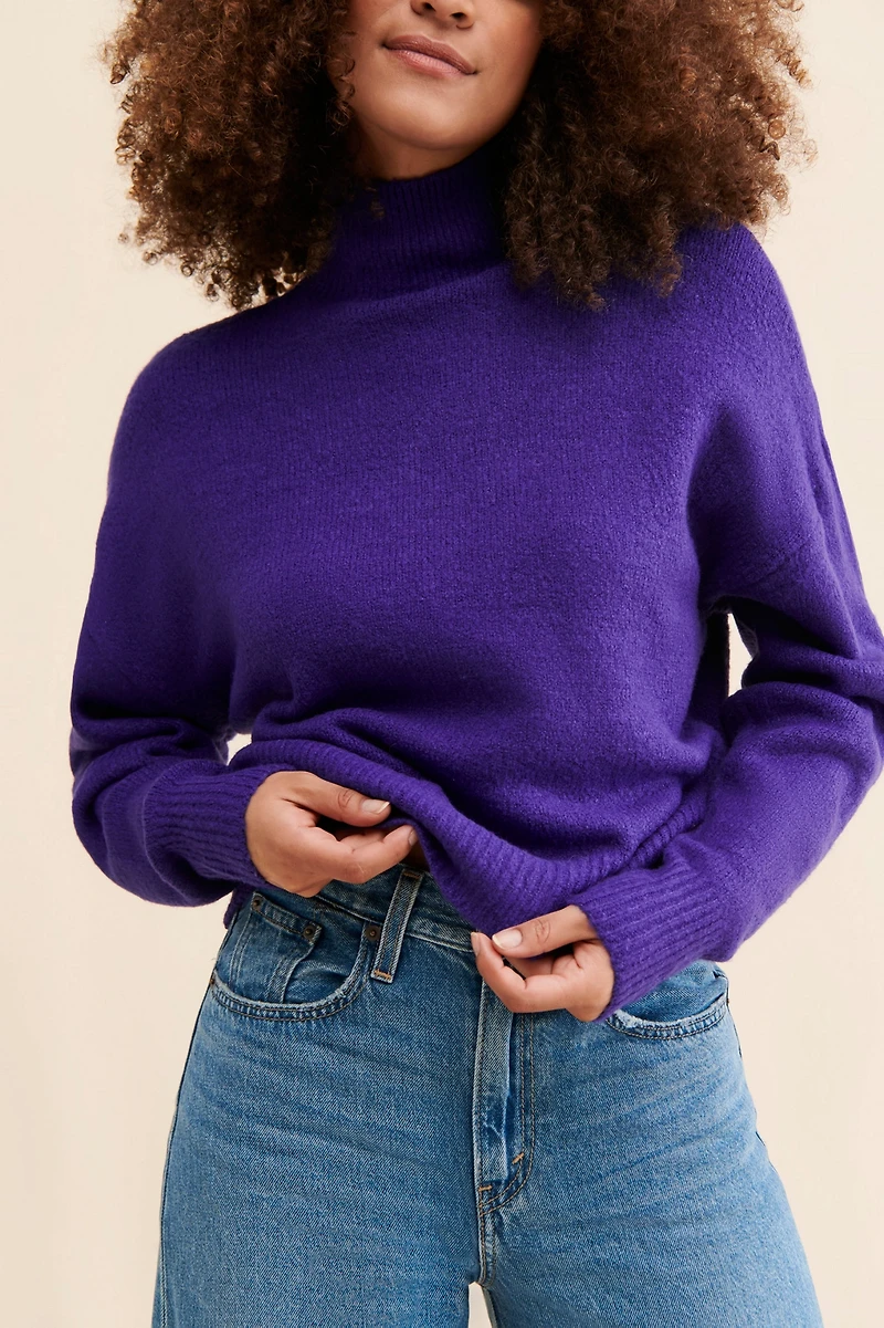 RD Style Pullover Turtleneck Sweater