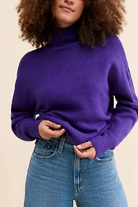 RD Style Pullover Turtleneck Sweater