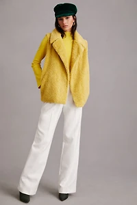 Faux Fur Lapel Vest