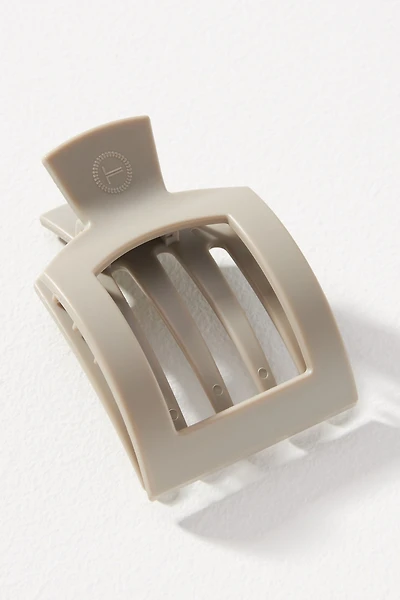 TELETIES Medium Square Flat Hair Claw Clip