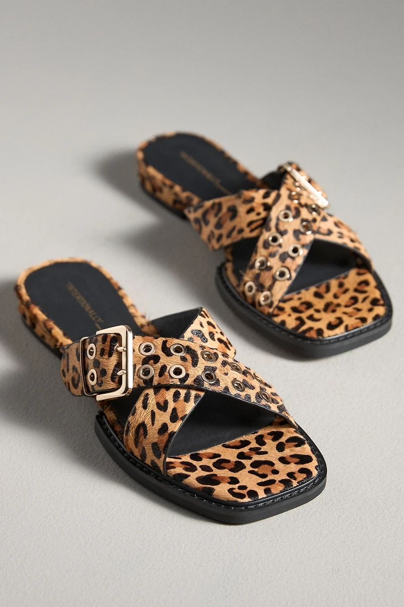 Intentionally Blank Clean Buckle Sandals