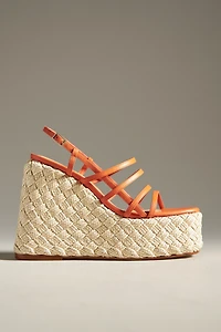 Castañer Fiona Espadrille Platform Wedge Sandals