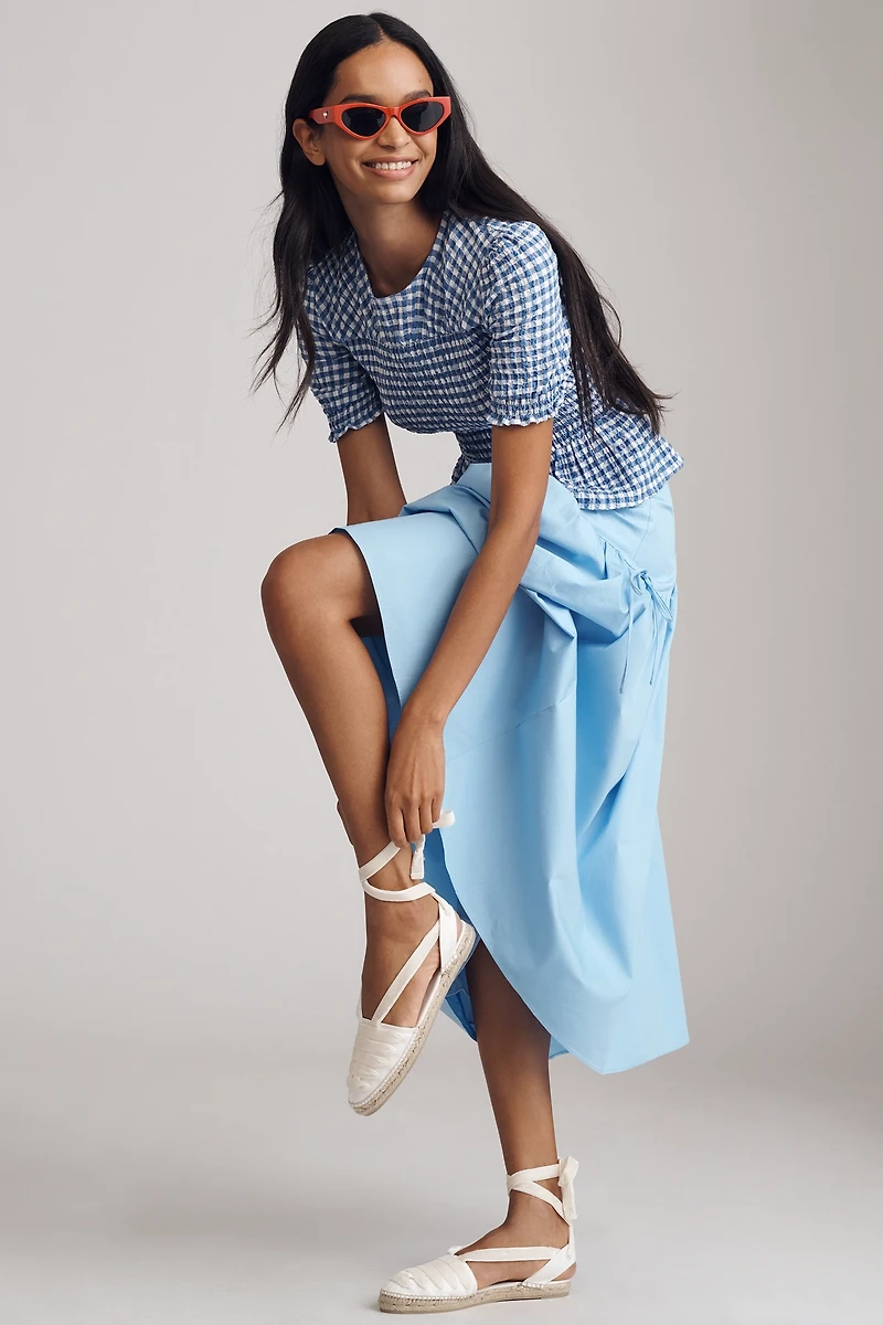 Castañer Kimita Tie-Up Espadrille Flats