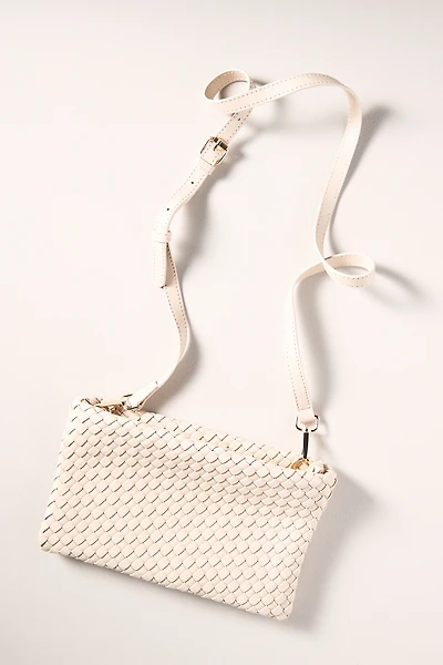 Melie Bianco Woven Crossbody