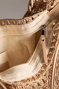 Dolce Vita Ravello Raffia Shoulder Bag