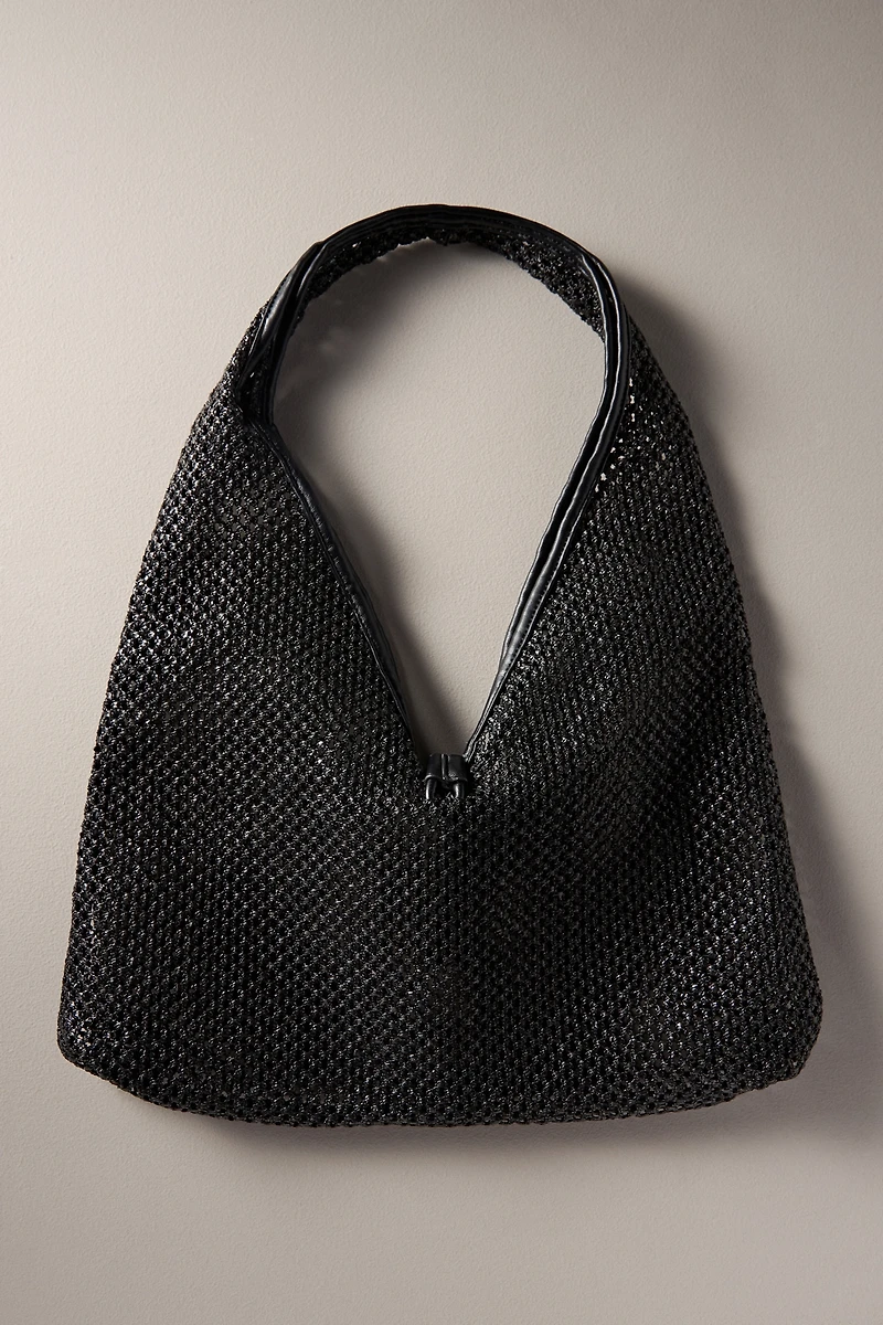 Dolce Vita Missie Raffia Mesh Tote