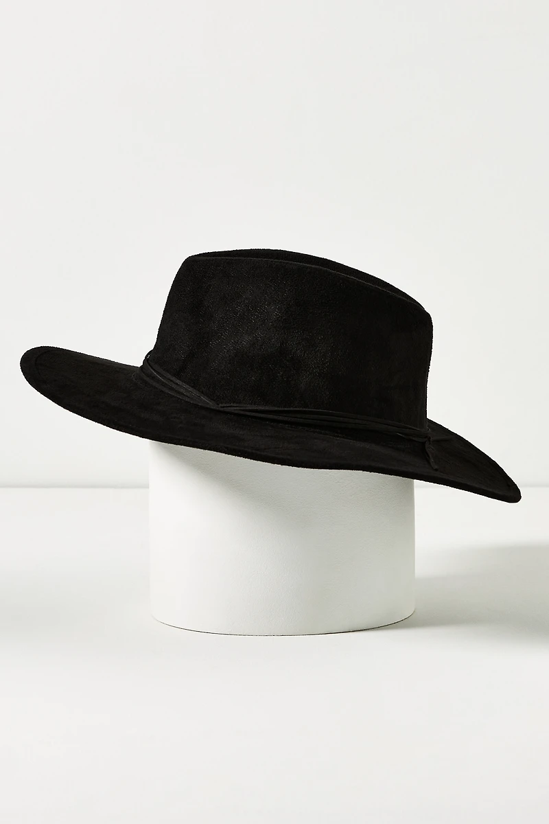 San Diego Hat Co. Faux-Suede Fedora