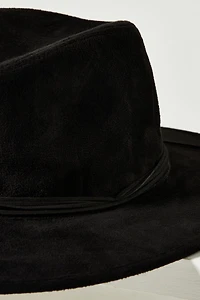 San Diego Hat Co. Faux-Suede Fedora