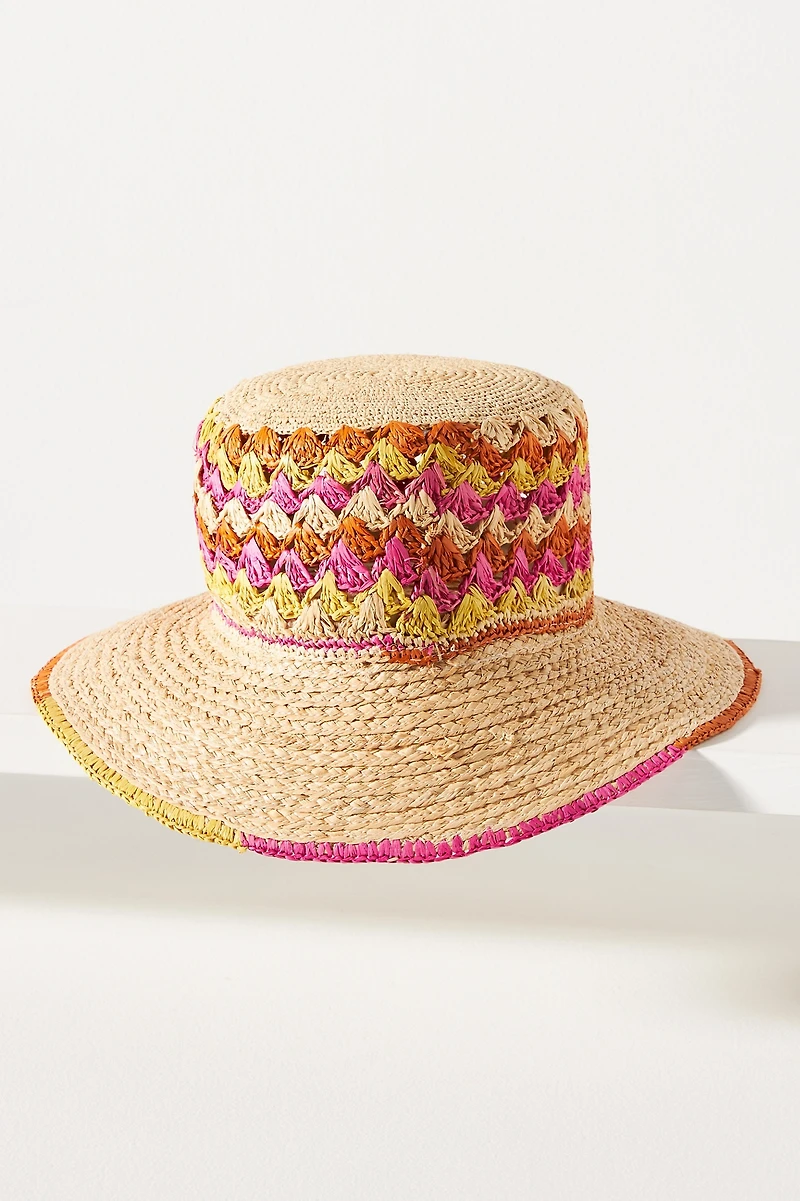 San Diego Hat Co. Straw Bucket Hat