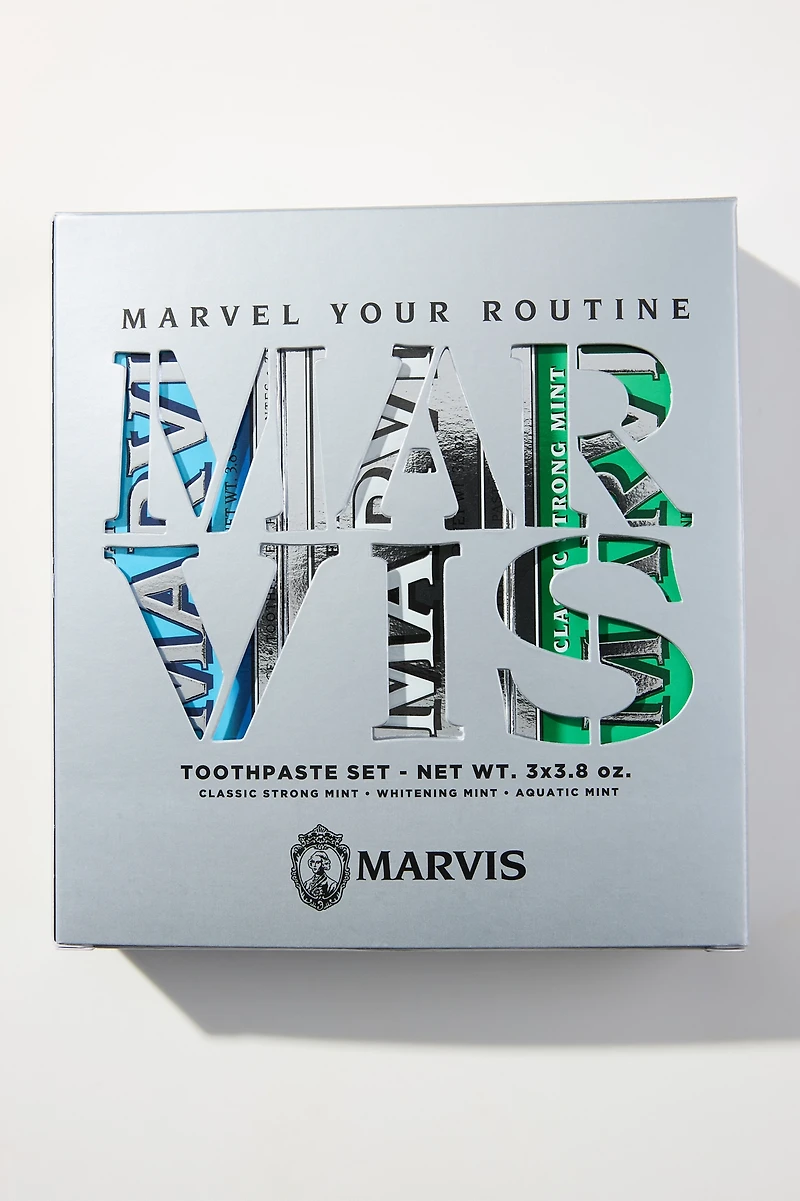 Marvis Best Sellers Toothpaste Trio