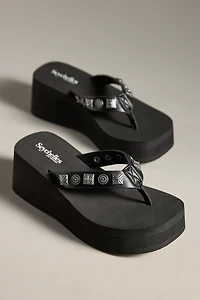 Seychelles Skyscraper Platform Thong Sandals