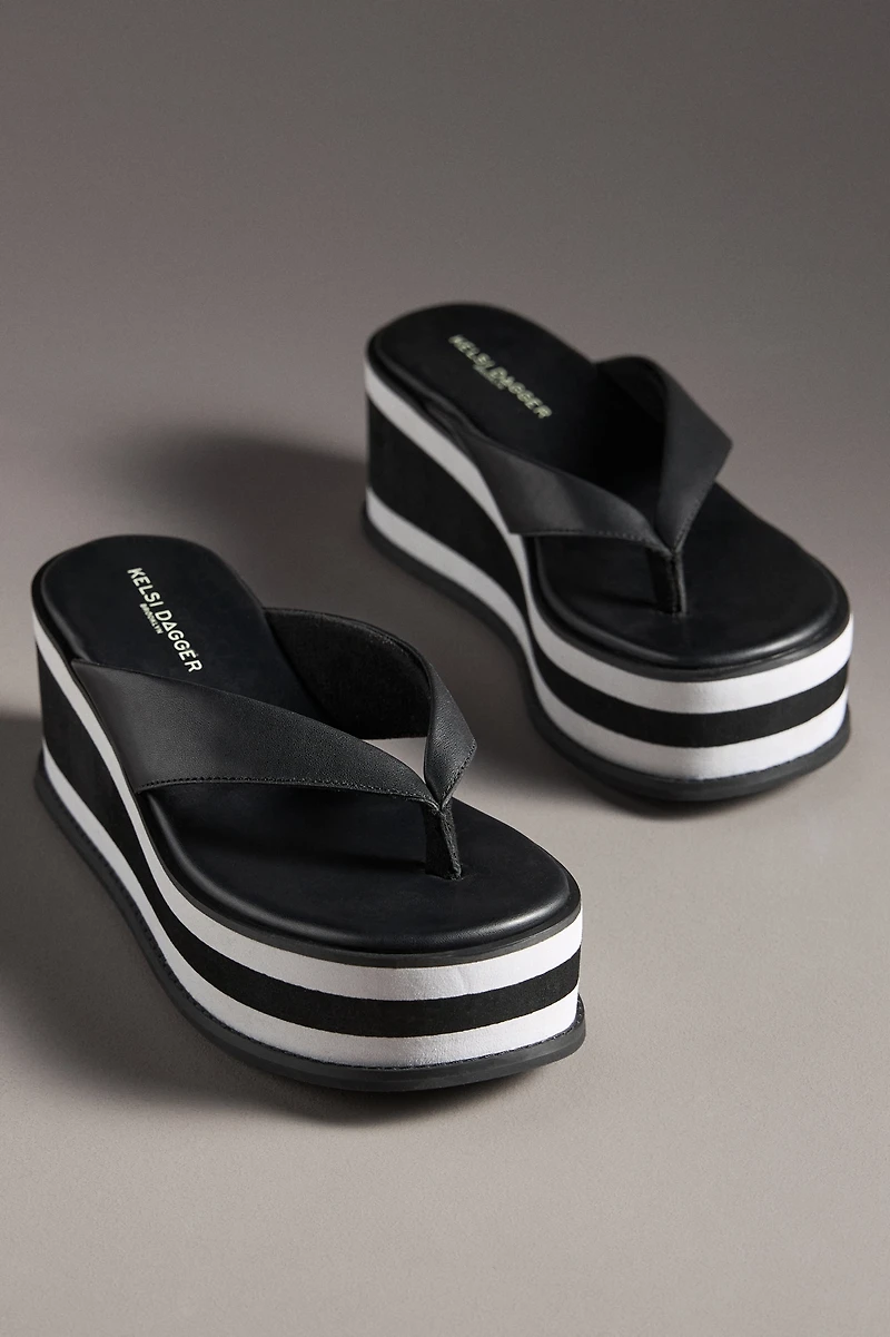 Kelsi Dagger Brooklyn Gigi Platform Thong Sandals