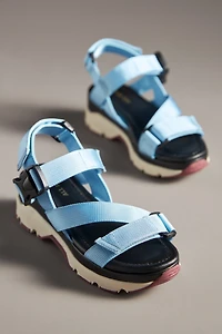 All Black Trekker 25 Sandals