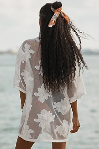 Sunday in Brooklyn Cutwork Buttondown Blouse