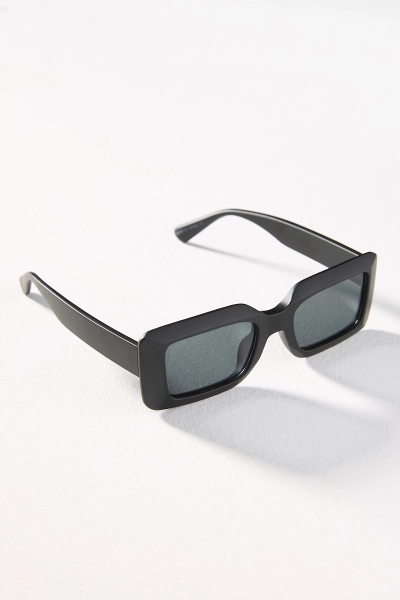 Rectangle Matte Sunglasses