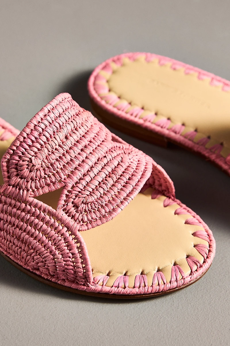 Carrie Forbes Terre Raffia Sandals
