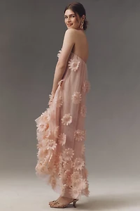 Helsi Athena Strapless 3D Floral Maxi Dress