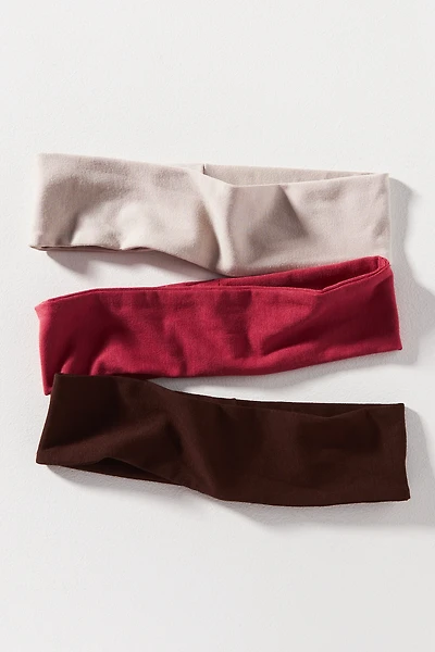 Jersey Stretch Headbands, Set of 3