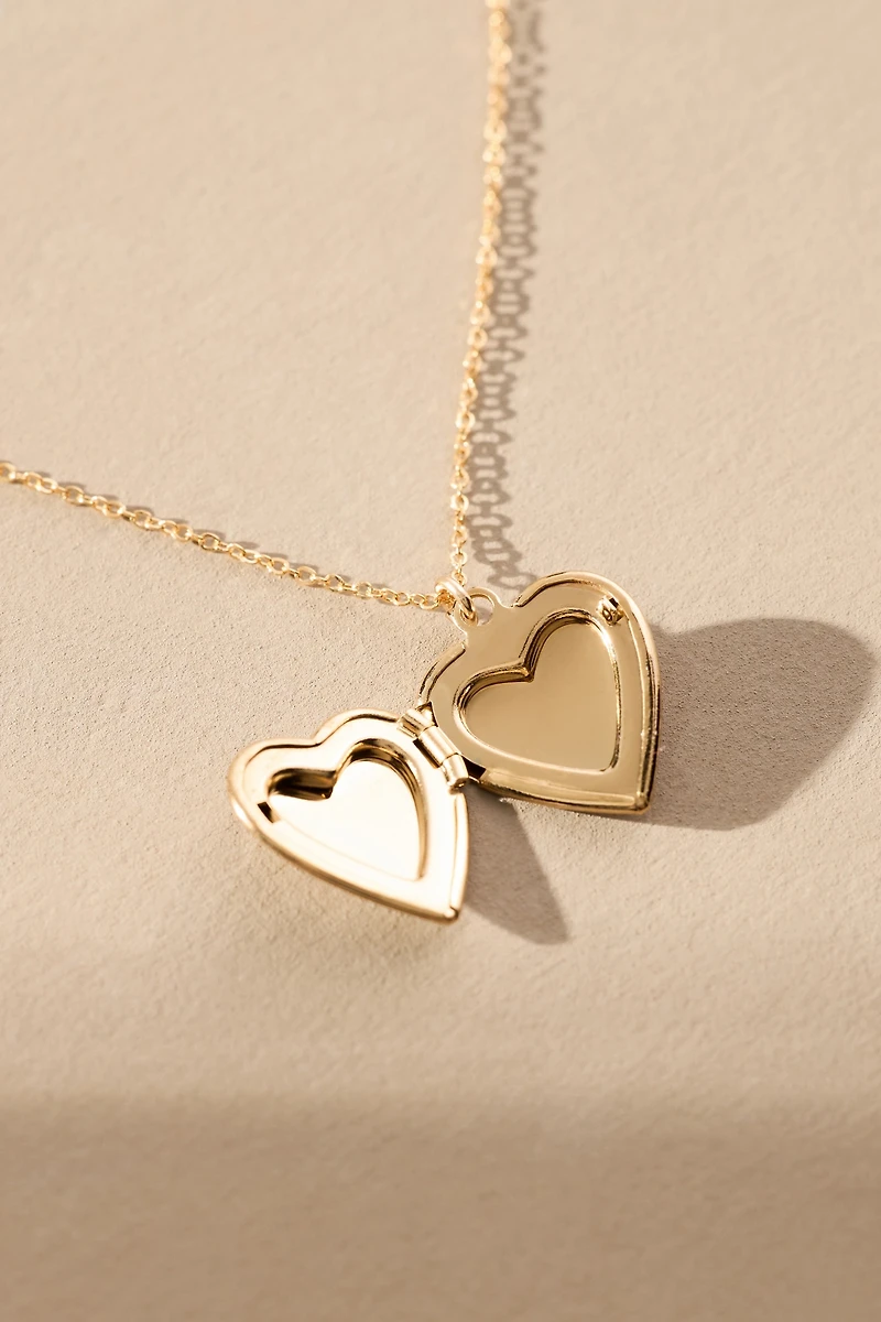 Set & Stones Roxy Heart Locket Necklace