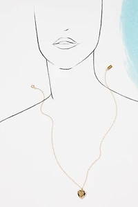 Set & Stones Roxy Heart Locket Necklace