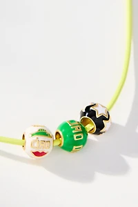 Clare V. Beaded Cord Necklace