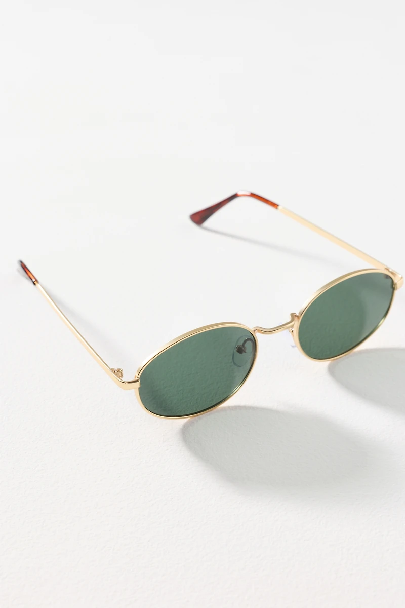 I-SEA Oval Wire Sunglasses