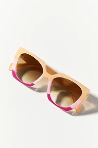 I-SEA Mia Oversized Cat-Eye Sunglasses