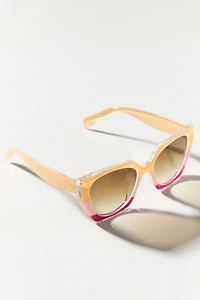 I-SEA Mia Oversized Cat-Eye Sunglasses