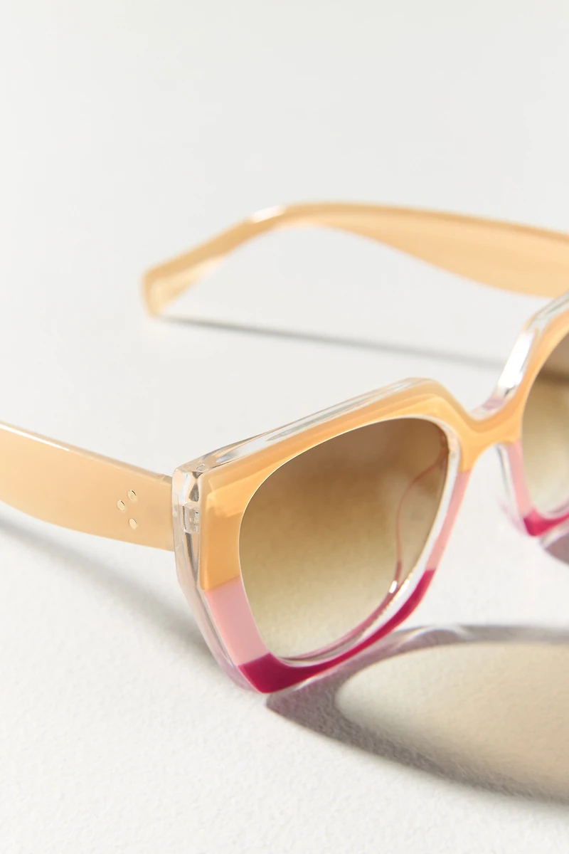 I-SEA Mia Oversized Cat-Eye Sunglasses
