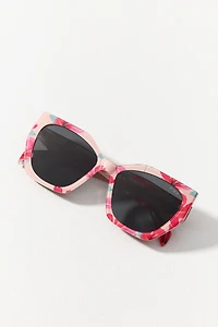 I-SEA Sally Floral Cat-Eye Sunglasses