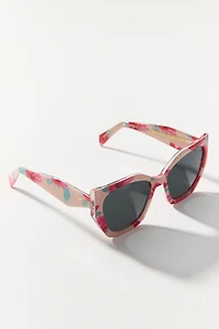 I-SEA Sally Floral Cat-Eye Sunglasses