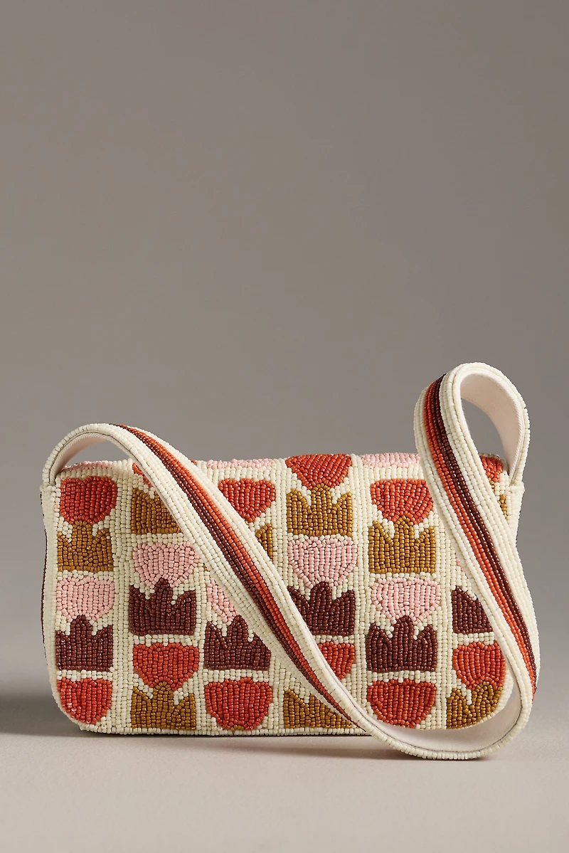 The Fiona Beaded Bag: Floral Edition