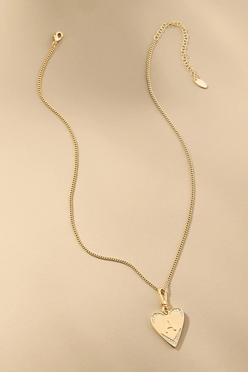 Monogram Heart Necklace