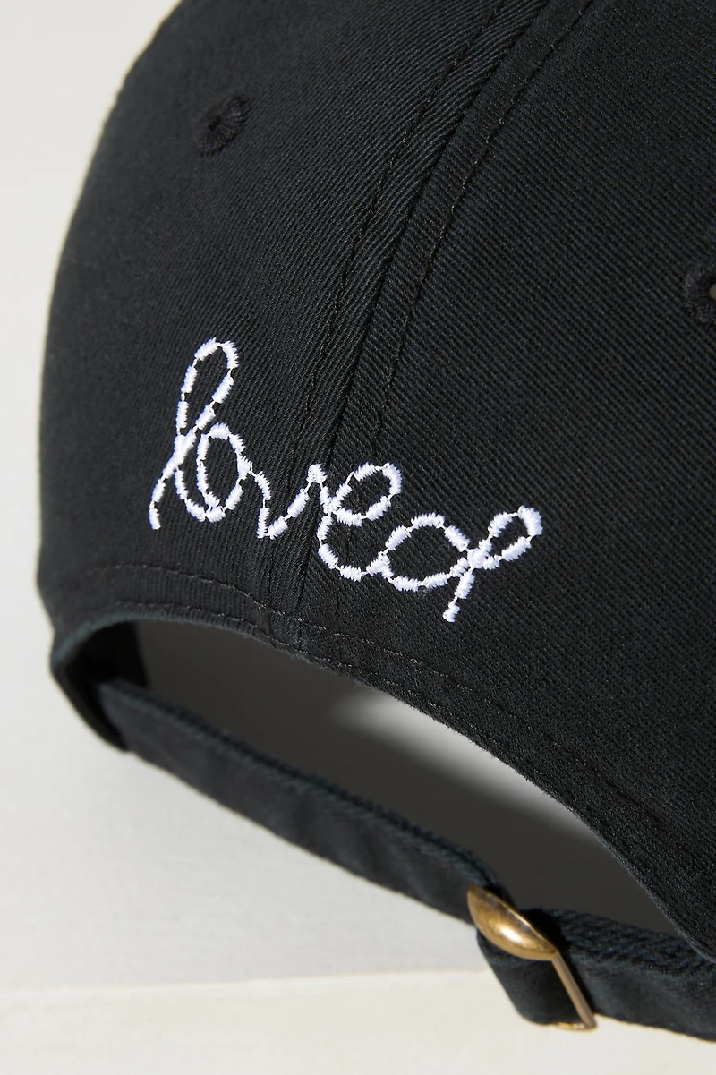 Kerri Rosenthal Heart Patch Baseball Cap