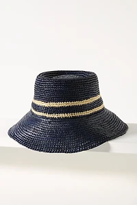 Wyeth Raffia Straw Bucket Hat