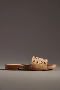 Matisse Harbour Wood-Bottom Slide Sandals