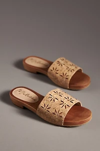 Matisse Harbour Wood-Bottom Slide Sandals