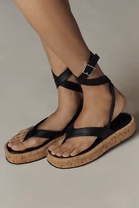 Schutz Tessie Strappy Platform Sandals
