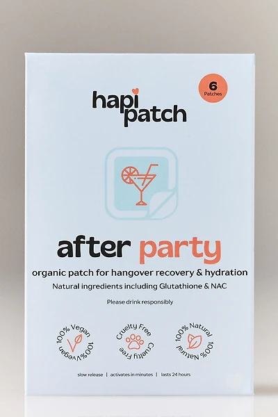 Hapi Patch After Party Patches, Set of 6