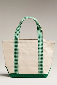 Beaded Canvas Tote