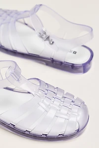 Melissa Possession Shimmer Jelly Flats