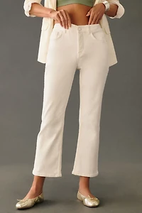 Pilcro The Yaya Mid-Rise Crop Flare Jeans