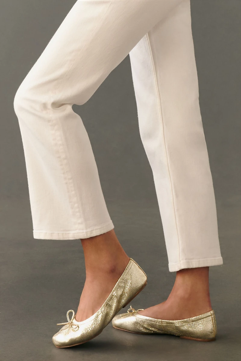 Pilcro The Yaya Mid-Rise Crop Flare Jeans